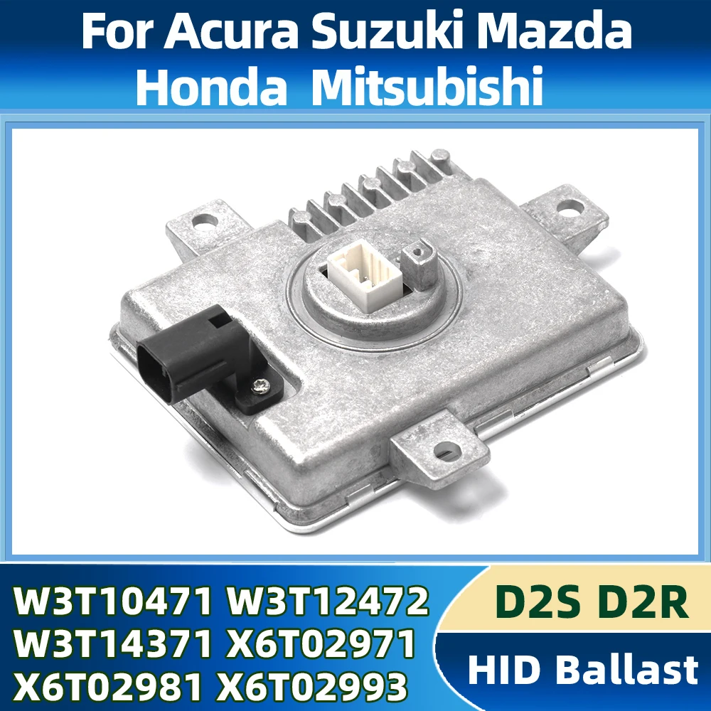 

1Pcs X6T02981 HID Xenon Headlight Ballast X6T02993 D2S D2R W3T10471 W3T12472 W3T14371 X6T02971 Block For Acura TSX Mazda 3 Honda