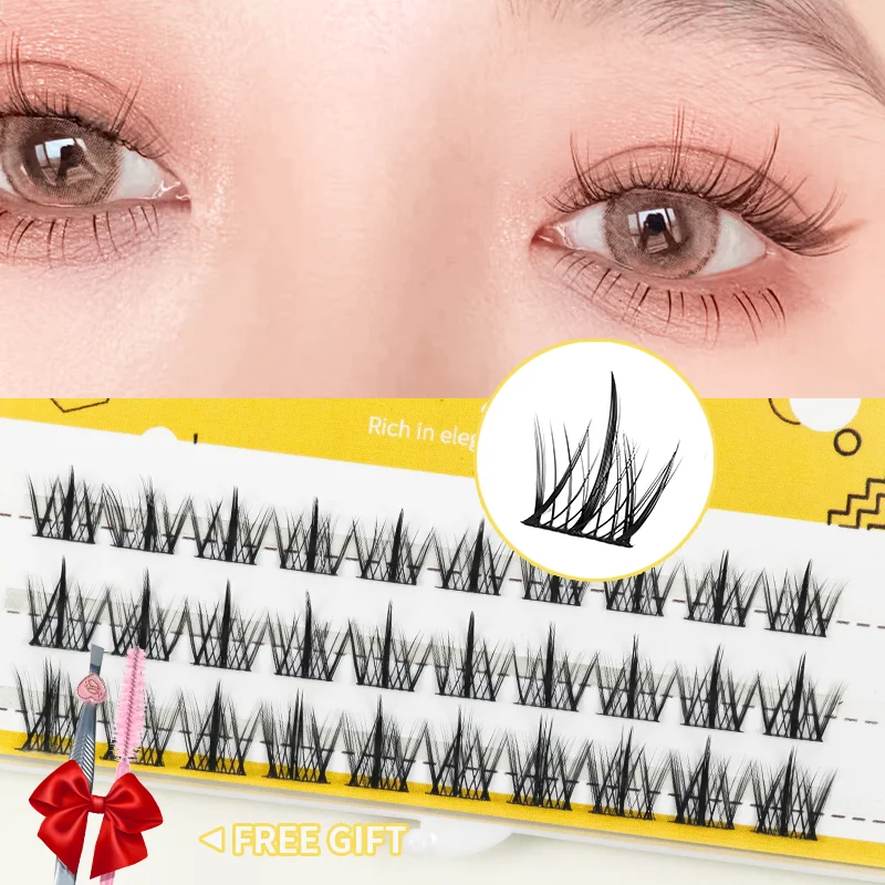 Individual Lashes False Eyelashes Manga Lashes Natural Thick Single Cluster Segmented Korean Makeup Cos Fake Eyelash Extensions 
Individual Lashes False Eyelashes Manga Lashes Natural Thick Single Cluster Segmented Korean Makeup Cos Fake Eyelash Extensions