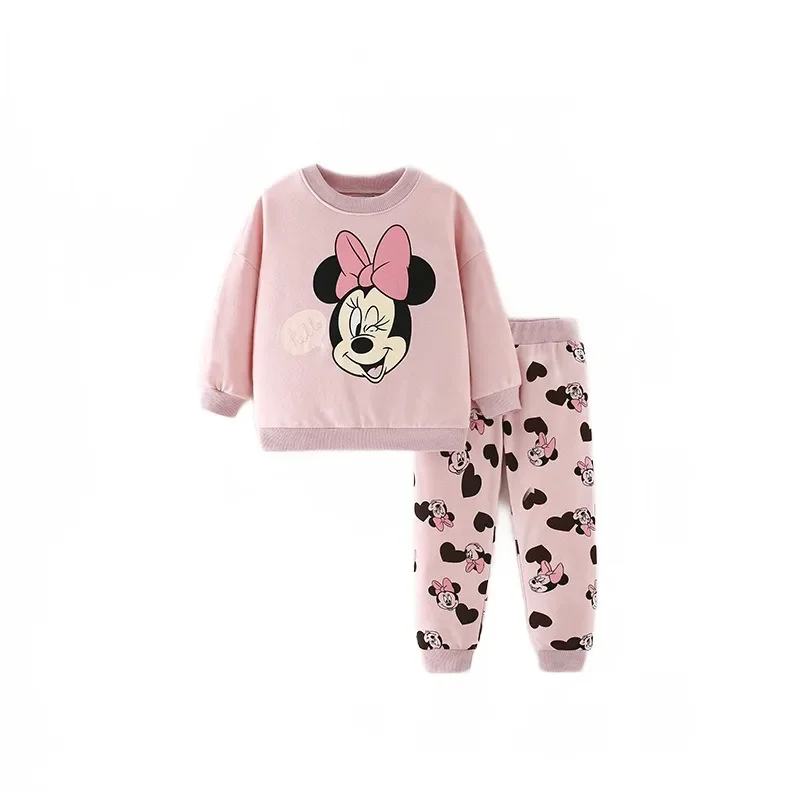 Cute Minnie Toddler Kids Cotton Clothes Set Sweatshirt + Casual Pants 2pcs Girls Suit Baby Girl Outfits
Cute Minnie Toddler Kids Cotton Clothes Set Sweatshirt + Casual Pants 2pcs Girls Suit Baby Girl Outfits