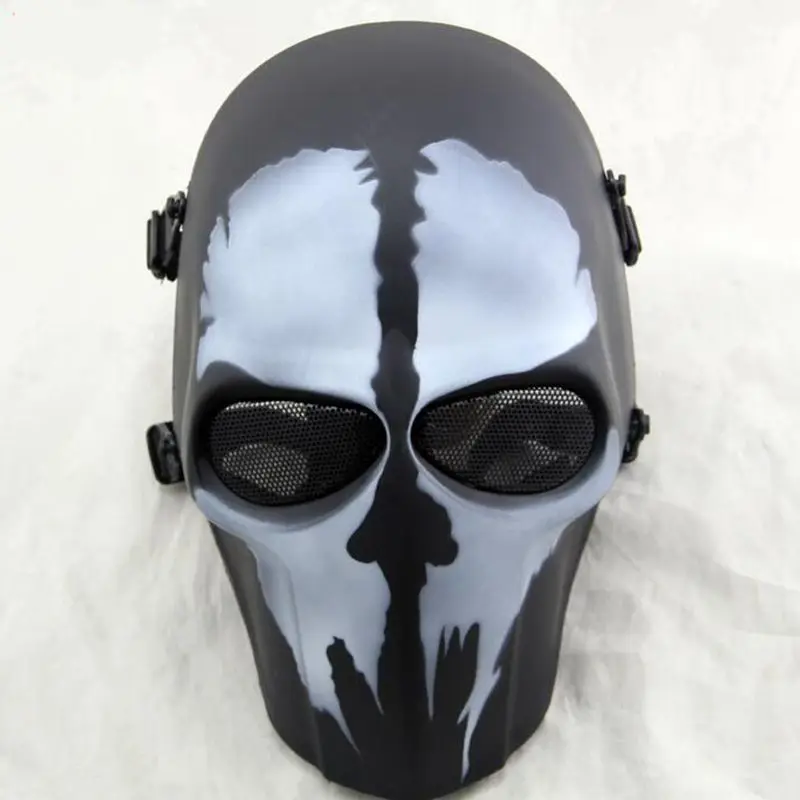 Halloween Full Face Skull Mask Field Terror Camouflage Personality CS Equipment Soldier Mask
Halloween Full Face Skull Mask Field Terror Camouflage Personality CS Equipment Soldier Mask