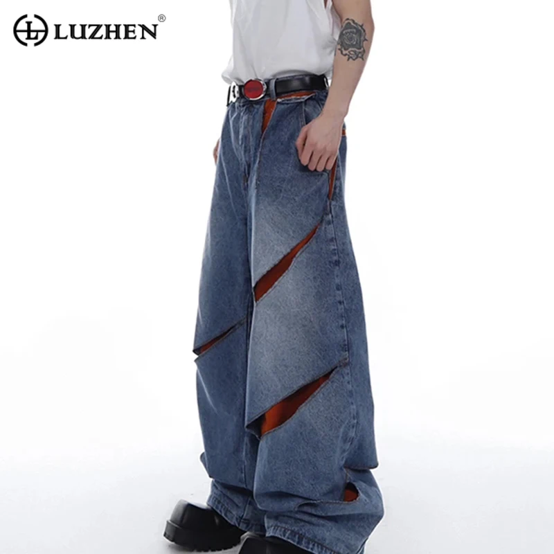 Men's Quality Fashion Street Broken Design High Hole Loose Denim Pants 2023 New Trendy Personality Wide Leg Jeans Cc0dbf
Men's Quality Fashion Street Broken Design High Hole Loose Denim Pants 2023 New Trendy Personality Wide Leg Jeans Cc0dbf
