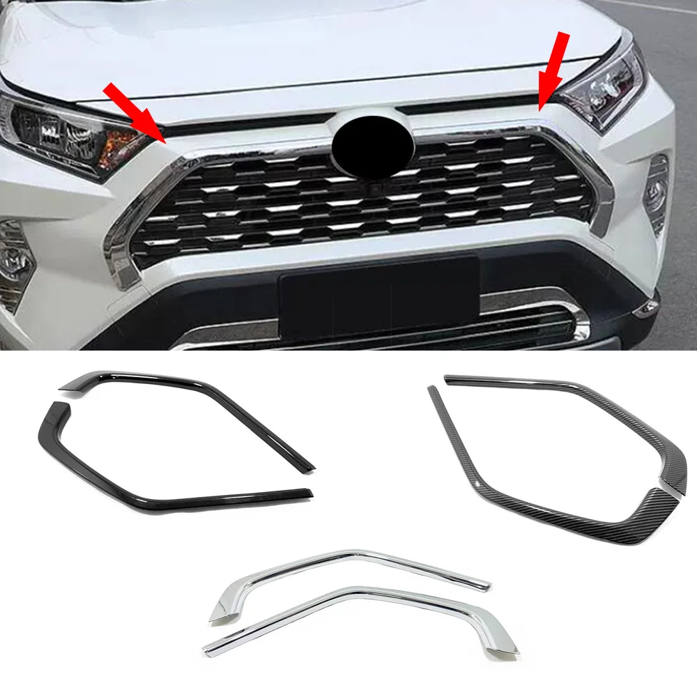 For Toyota RAV4 RAV 4 2019 2020 2021 Car Front Grille Cover Trim Molding ABS Chrome Insert Bonnet Garnish Protector Sticker
For Toyota RAV4 RAV 4 2019 2020 2021 Car Front Grille Cover Trim Molding ABS Chrome Insert Bonnet Garnish Protector Sticker