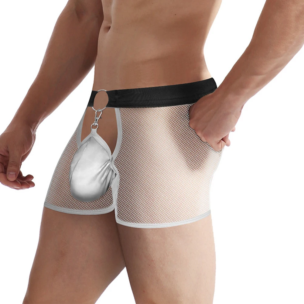 Boxer Briefs Men Underwear Daily Leightweight Lingerie Mesh Panties Pouch See-through Sexy Shorts Soft Underpants
Boxer Briefs Men Underwear Daily Leightweight Lingerie Mesh Panties Pouch See-through Sexy Shorts Soft Underpants