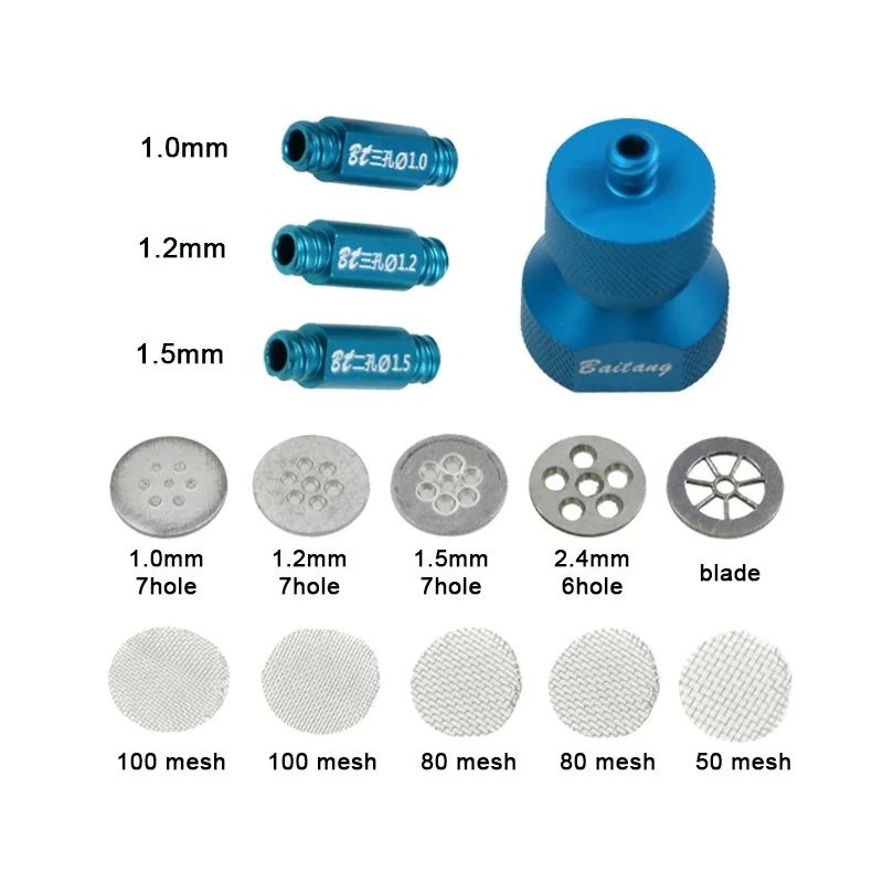Nano Fat Filter Set Nano Conversion Nano Fat Transfer Cartridges Liposuction Tool Surgical Tools Aluminium Alloy
Nano Fat Filter Set Nano Conversion Nano Fat Transfer Cartridges Liposuction Tool Surgical Tools Aluminium Alloy
