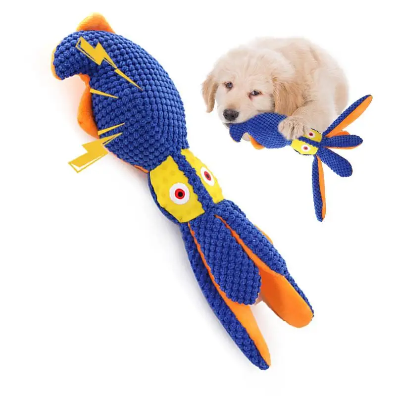 

Octopus Dog Toys Pet Cat Dog Plushie Supplies Plush Portable Plush Pet Chewing Training Toys Dog Squeaky Toys For Small Medium