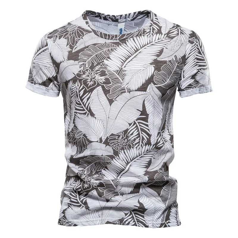 Casual Men's T-Shirt 3D Leaf Print Short Sleeve Tops Street Hawaiian Style T Shirt Streetwear Oversized Tee Shirt Men Clothing
Casual Men's T-Shirt 3D Leaf Print Short Sleeve Tops Street Hawaiian Style T Shirt Streetwear Oversized Tee Shirt Men Clothing