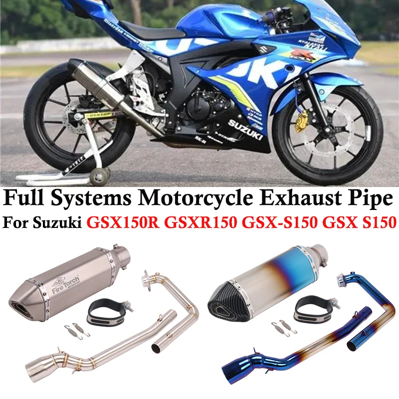 Полная система слипоны для Suzuki GSX150R GSXR150 GSX-S150 GSX S150 мотоцикл GP выхлопная Передняя средняя трубка звено глушитель дБ убийца
Полная система слипоны для Suzuki GSX150R GSXR150 GSX-S150 GSX S150 мотоцикл GP выхлопная Передняя средняя трубка звено глушитель дБ убийца