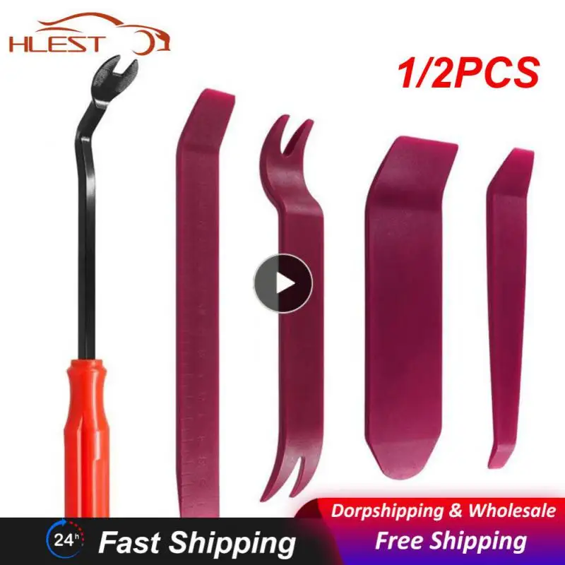1/2PCS Good Usage Car Disassembly KitAudio Removal Trim Clip Panel Dashboard Car DVD Player Auto Removal Hand Tool
1/2PCS Good Usage Car Disassembly KitAudio Removal Trim Clip Panel Dashboard Car DVD Player Auto Removal Hand Tool