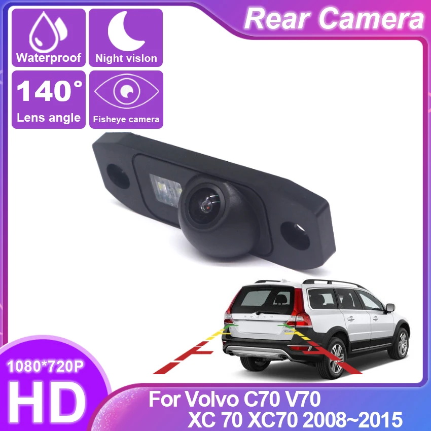 

For Volvo C70 V70 XC 70 XC70 2008 2009 2010 2011 2012 2013 2014 2015 Car Rear View Reverse Backup CCD HD Camera Night Vision