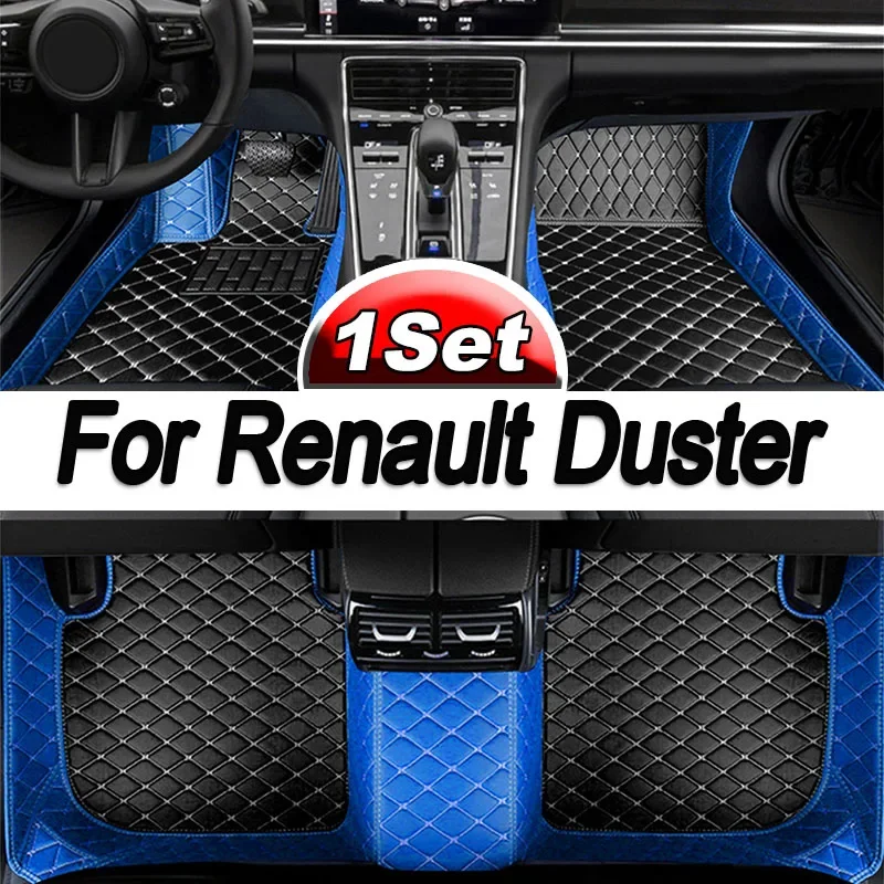 

Car Floor Mats For Renault Duster 2012~2018 Auto DropShipping Center Auto Interior Accessories Leather Carpets Rugs Foot Pads