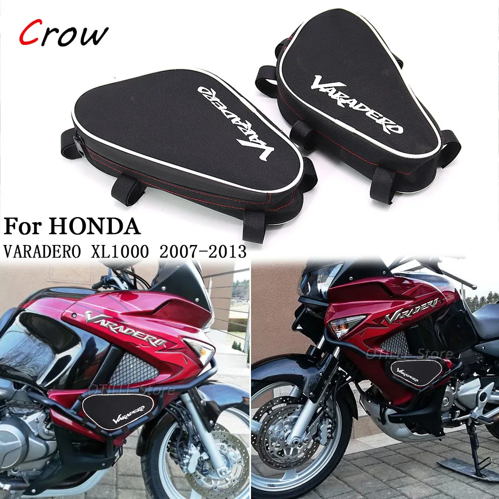 

Motorcycle Waterproof Bag Repair Tool Placement Bag For Honda VARADERO XL1000 XL 1000 2007-2013 with GIVI/Kappa Crash bar bags