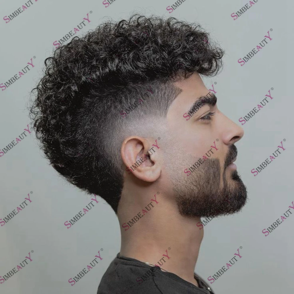 Black Human Hair Curly Hairstyle Capillary Prosthesis Hairpiece for Men 15mm Curly Hair Natural Hairline Skin Scalp Men Wig
Black Human Hair Curly Hairstyle Capillary Prosthesis Hairpiece for Men 15mm Curly Hair Natural Hairline Skin Scalp Men Wig