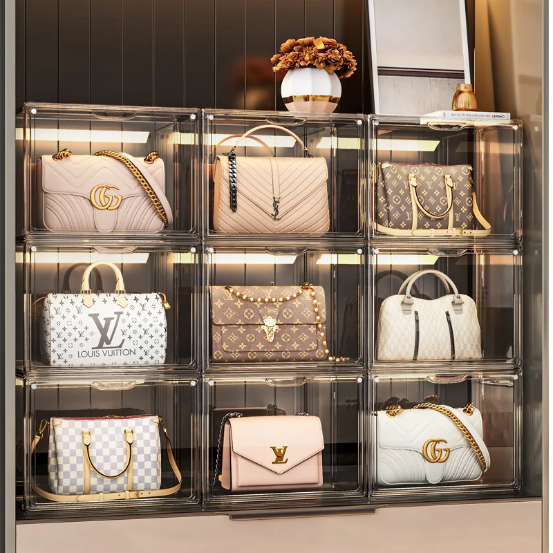 Transparent Blind Box Storage Box Large Bag Storage Box Full Storage Bag Rack Dust-proof Household Finishing Storage Wholesale
Transparent Blind Box Storage Box Large Bag Storage Box Full Storage Bag Rack Dust-proof Household Finishing Storage Wholesale