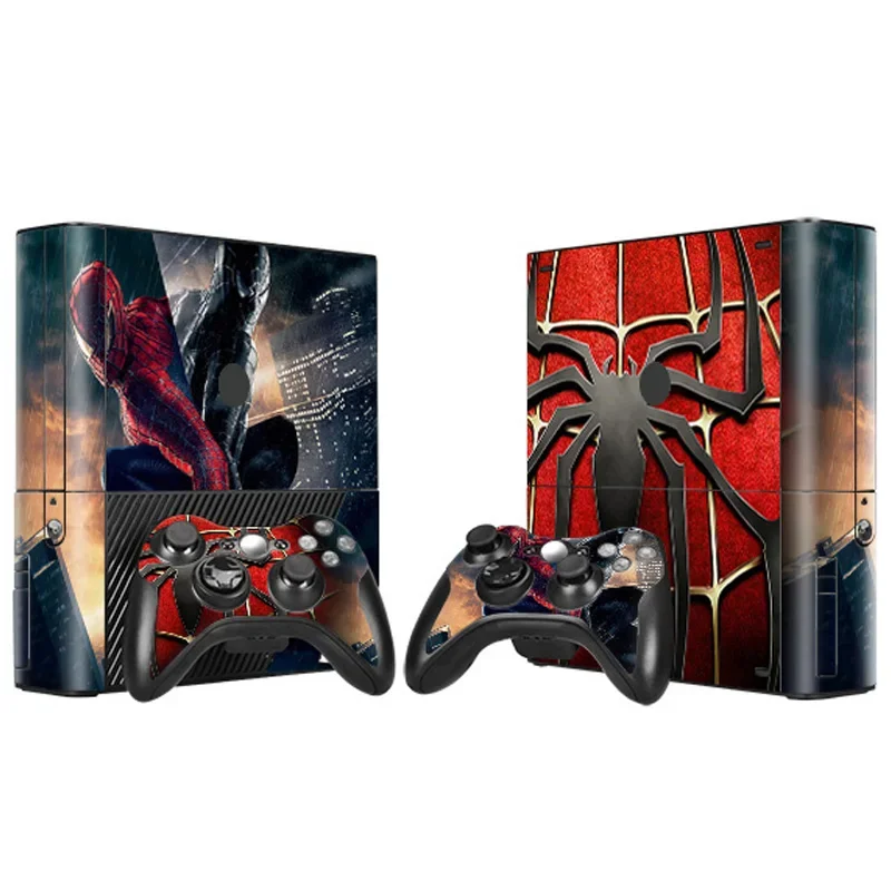 Anime Cartoon Spiderman Iron man Skin Sticker Cover For Microsoft Xbox 360E Console and Controllers skin sticker Decal
Anime Cartoon Spiderman Iron man Skin Sticker Cover For Microsoft Xbox 360E Console and Controllers skin sticker Decal