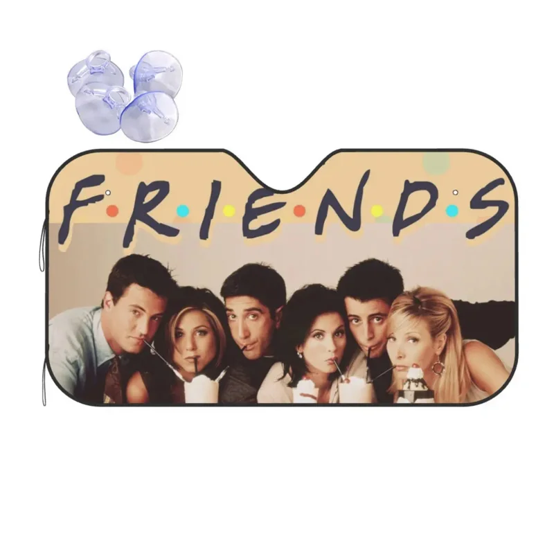 Friends TV Show Sunshade Windscreen Rachel Monica Joey Ross Chandler Fold-up Car Front Windshield Sunshade Visor UV Protector
Friends TV Show Sunshade Windscreen Rachel Monica Joey Ross Chandler Fold-up Car Front Windshield Sunshade Visor UV Protector