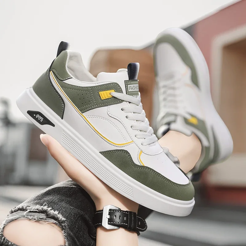 2023 New Men Shoes Casual Fashion Male Sneakers Leather Outdoor Running Non-Slip Designer Luxury Student Tennis Loafers
2023 New Men Shoes Casual Fashion Male Sneakers Leather Outdoor Running Non-Slip Designer Luxury Student Tennis Loafers