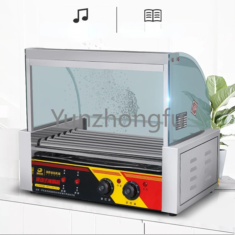 Electric Grilled Sausage Ham Sausage Machine Hot Dog Machine Roast Sausage Machine Small Automatic Temperature Control Maker
Electric Grilled Sausage Ham Sausage Machine Hot Dog Machine Roast Sausage Machine Small Automatic Temperature Control Maker