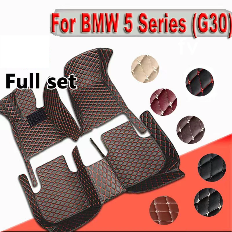 Car Floor Mats For BMW 5 Series G30 2017~2022 Carpets Luxury Leather Mat Rugs Anti Dirty Pad Car Accessories 520i 525i 530i 540i
Car Floor Mats For BMW 5 Series G30 2017~2022 Carpets Luxury Leather Mat Rugs Anti Dirty Pad Car Accessories 520i 525i 530i 540i