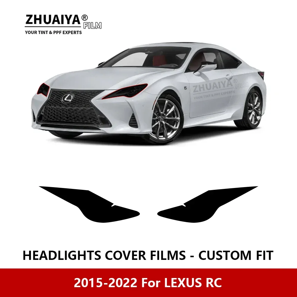 Для LEXUS RC 2015-2022 Автомобильная внешняя фара с защитой от царапин PPF предварительно отрезанная Защитная пленка для ремонта автомобильных наклеек аксессуары
Для LEXUS RC 2015-2022 Автомобильная внешняя фара с защитой от царапин PPF предварительно отрезанная Защитная пленка для ремонта автомобильных наклеек аксессуары