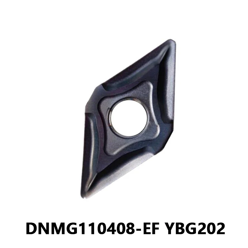 DNMG 110408 Carbide Inserts DNMG110408-EF YBG202 External Tool Lathe Cutter High Quality Turning Inserts for Steel and Stainless
DNMG 110408 Carbide Inserts DNMG110408-EF YBG202 External Tool Lathe Cutter High Quality Turning Inserts for Steel and Stainless