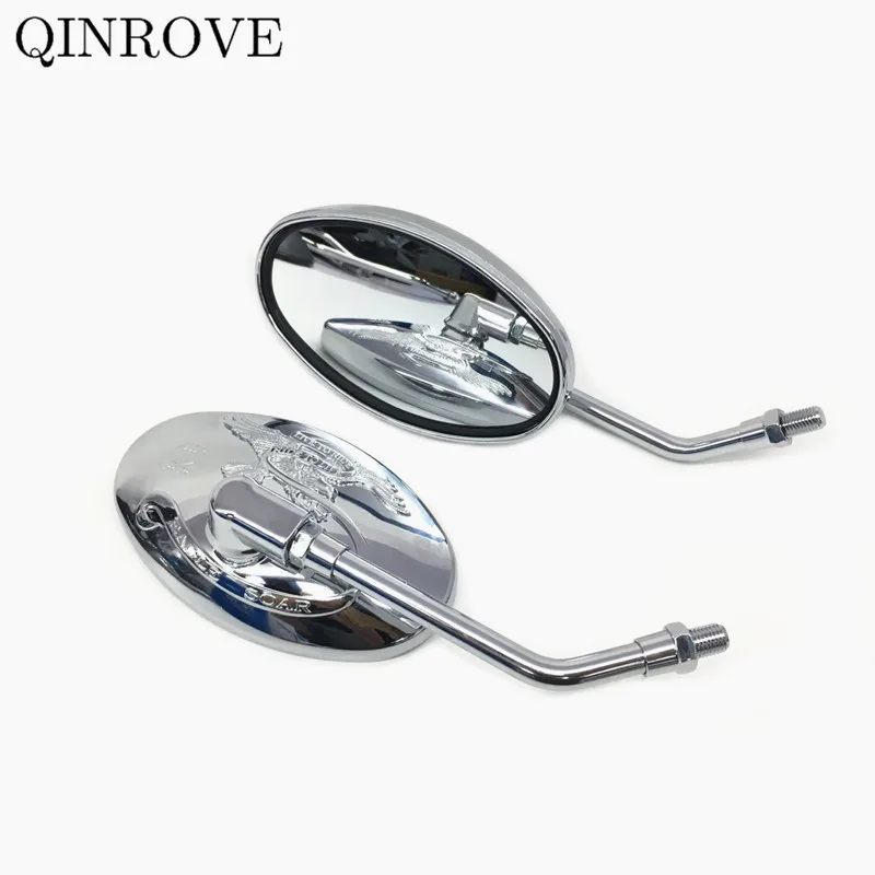 Eagle Motorcycle Rearview Mirror Retro 8/10MM ABS Side Mirror Universal For Honda Hornet CB600 PCX125 CB300R GN125 NC750X Keeway
Eagle Motorcycle Rearview Mirror Retro 8/10MM ABS Side Mirror Universal For Honda Hornet CB600 PCX125 CB300R GN125 NC750X Keeway