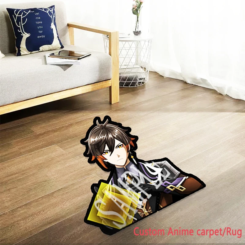Custom Anime Carpet /rugs Genshin Impact Zhongli, Indoor Soft Non-slip Rugs, Kitchen/bathroom Mat, Creative Decorative Carpet
Custom Anime Carpet /rugs Genshin Impact Zhongli, Indoor Soft Non-slip Rugs, Kitchen/bathroom Mat, Creative Decorative Carpet