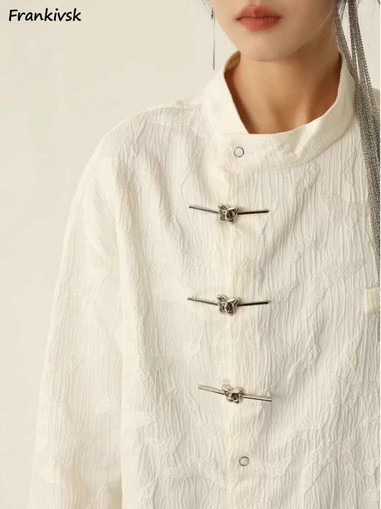 Traditional Jackets for Women Chinese Style Printed Couple Streetwear Comfortable Elegant Stand Collar Personality Aesthetic
Traditional Jackets for Women Chinese Style Printed Couple Streetwear Comfortable Elegant Stand Collar Personality Aesthetic