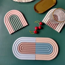 Nordic style Silicone Removable Rainbow Coasters Insulation Pads Cup Mat Plate Non Slip Placemat Home Decor Kitchen Accessories
Nordic style Silicone Removable Rainbow Coasters Insulation Pads Cup Mat Plate Non Slip Placemat Home Decor Kitchen Accessories
