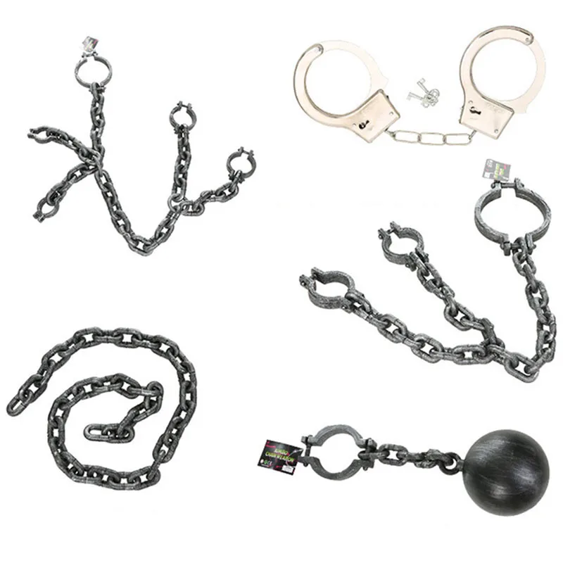 Halloween Iron Chain Halloween Chain Decorations Halloween Fetter Prop Simulation Iron Chain Prop Fake Prisoner Accessories Prop
Halloween Iron Chain Halloween Chain Decorations Halloween Fetter Prop Simulation Iron Chain Prop Fake Prisoner Accessories Prop