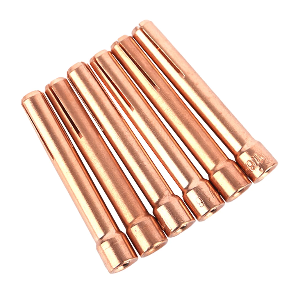 10pcs TIG Welding Collet Tungsten Electrodes Torch Collet For WP17/ 18/ 26 MAG Welding Torch Equipment
10pcs TIG Welding Collet Tungsten Electrodes Torch Collet For WP17/ 18/ 26 MAG Welding Torch Equipment
