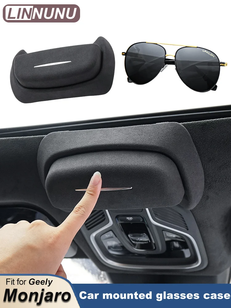 LINNUNU Car Glasses Case In Car Mount Organizer Fit for KX11 Geely Monjaro Manjaro 2022-24 Sunglasses Eyeglass Storage Organizer
LINNUNU Car Glasses Case In Car Mount Organizer Fit for KX11 Geely Monjaro Manjaro 2022-24 Sunglasses Eyeglass Storage Organizer