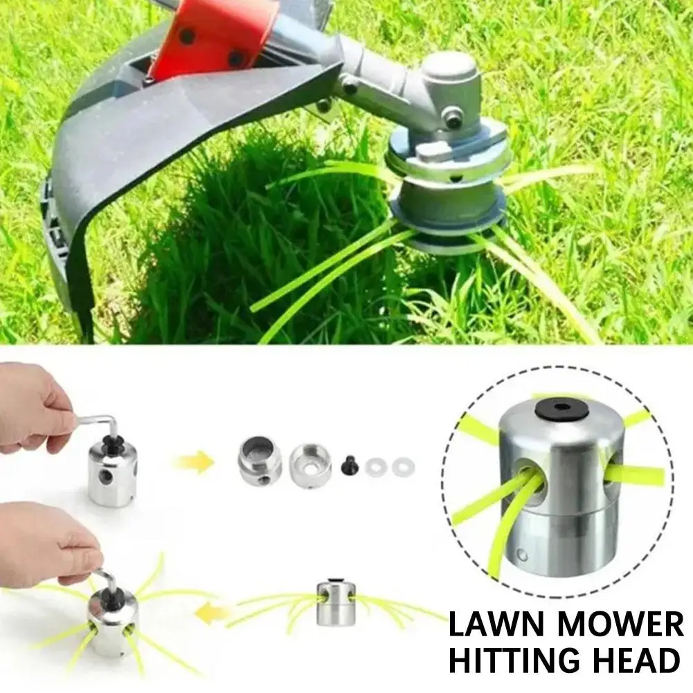 Universal Aluminum Trimmer With Four Trimmer Lines For Brush Cutter Grass Trimmer Aluminum Trimmer Replacement Pa T5m6
Universal Aluminum Trimmer With Four Trimmer Lines For Brush Cutter Grass Trimmer Aluminum Trimmer Replacement Pa T5m6