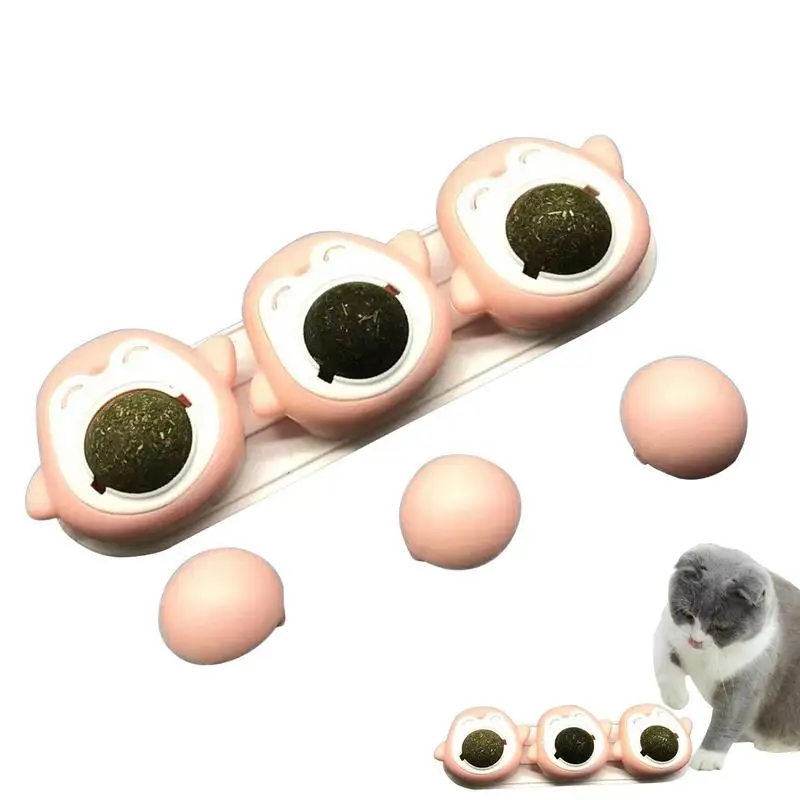 Catnip Wall Ball Toy 3-pcs Safe Catmint Chew Ball Toys Penguin Shape Cat Supplies For Cleaning Chewing Kittens Cats Dental Care
Catnip Wall Ball Toy 3-pcs Safe Catmint Chew Ball Toys Penguin Shape Cat Supplies For Cleaning Chewing Kittens Cats Dental Care