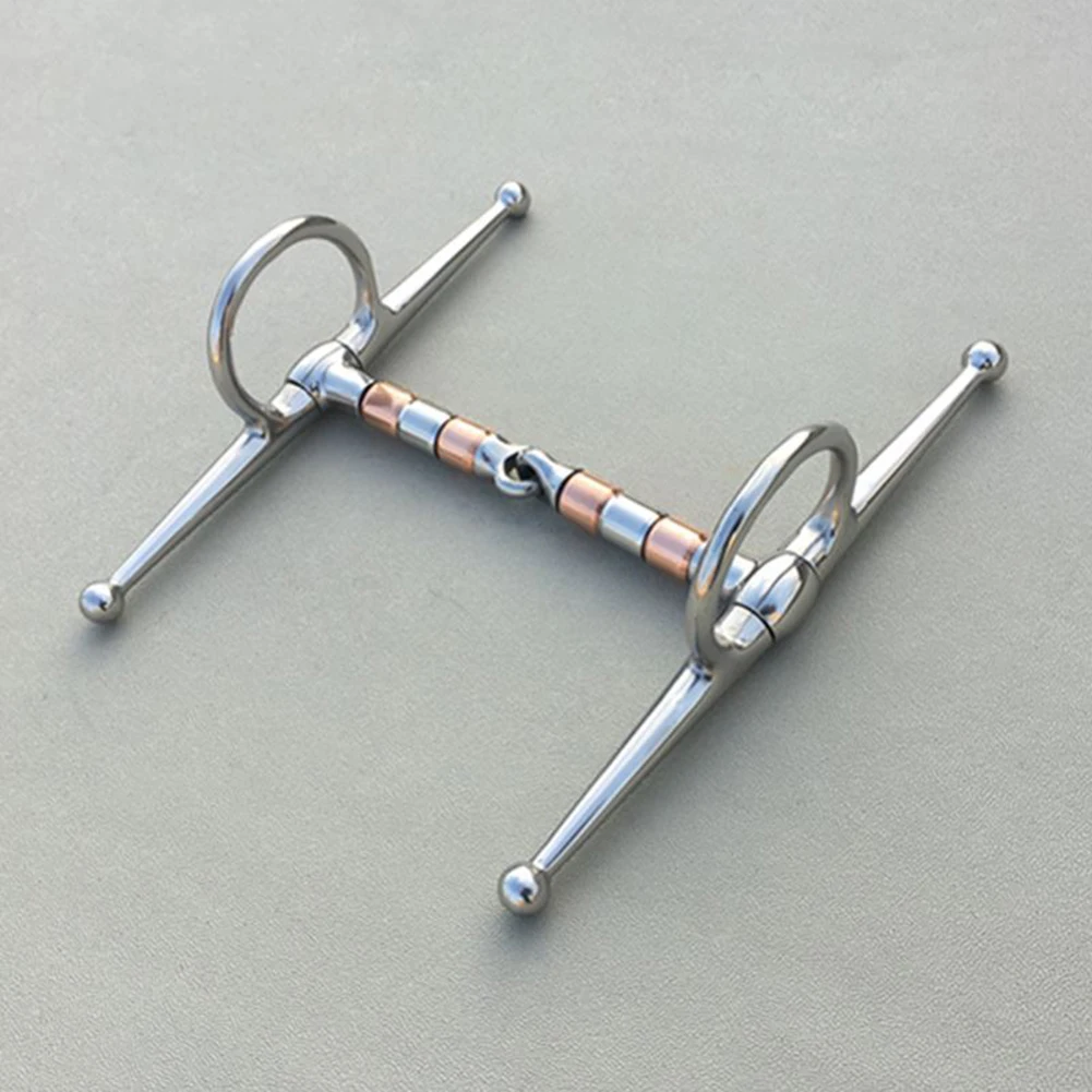 Full Cheek Horse Bit Polished Copper Mouth Functional Horse Tack Snaffle Bit Stainless Steel 13cm 1pcs Hot Sale
Full Cheek Horse Bit Polished Copper Mouth Functional Horse Tack Snaffle Bit Stainless Steel 13cm 1pcs Hot Sale
