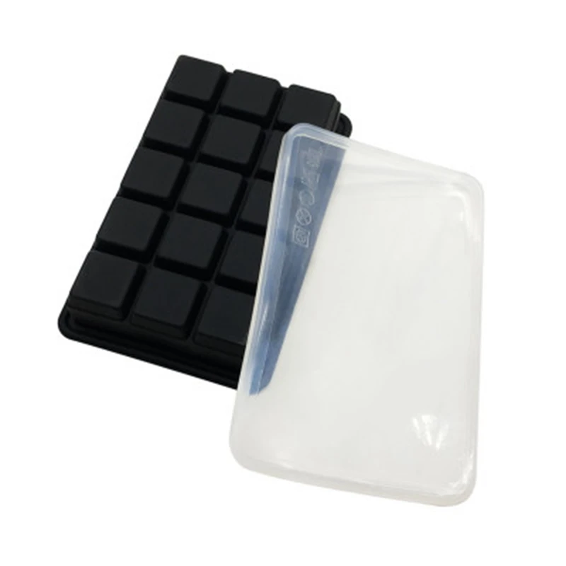 2Pcs Silicone Ice Square Trays With Lid Easy Release And Flexible 15 Cavities Square Ice Mold No Leaking No Odors
2Pcs Silicone Ice Square Trays With Lid Easy Release And Flexible 15 Cavities Square Ice Mold No Leaking No Odors
