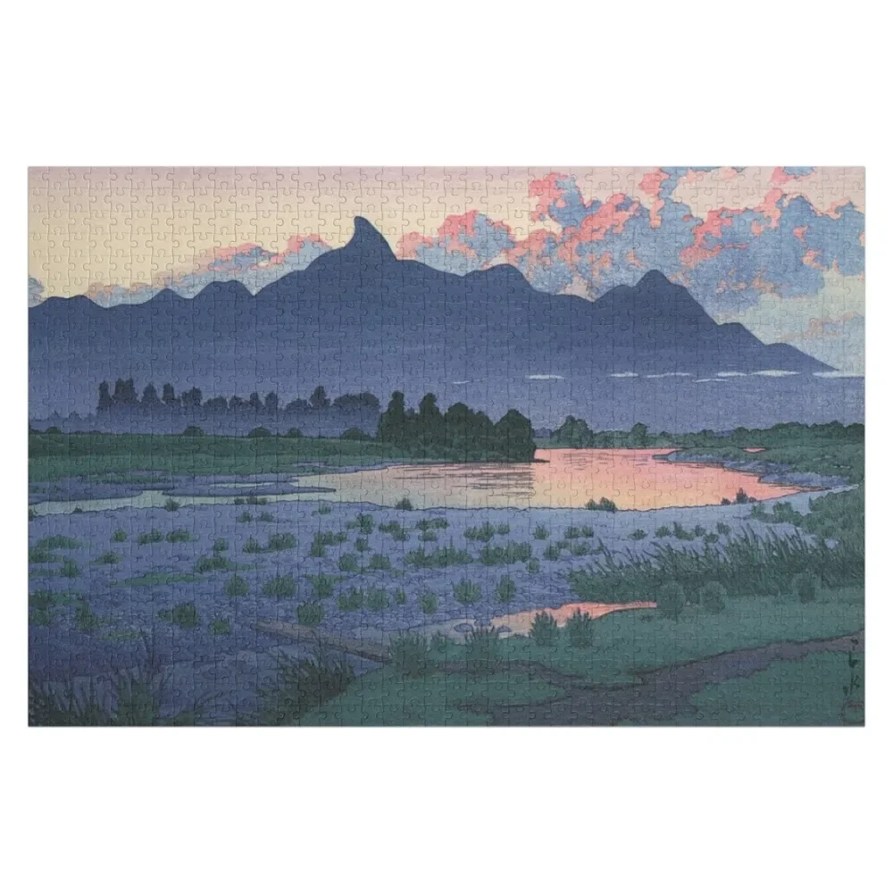

Shikishima Riverbank in Maebashi by Kawase Hasui Jigsaw Puzzle Scale Motors Personalised Toys Wooden Jigsaws For Adults Puzzle