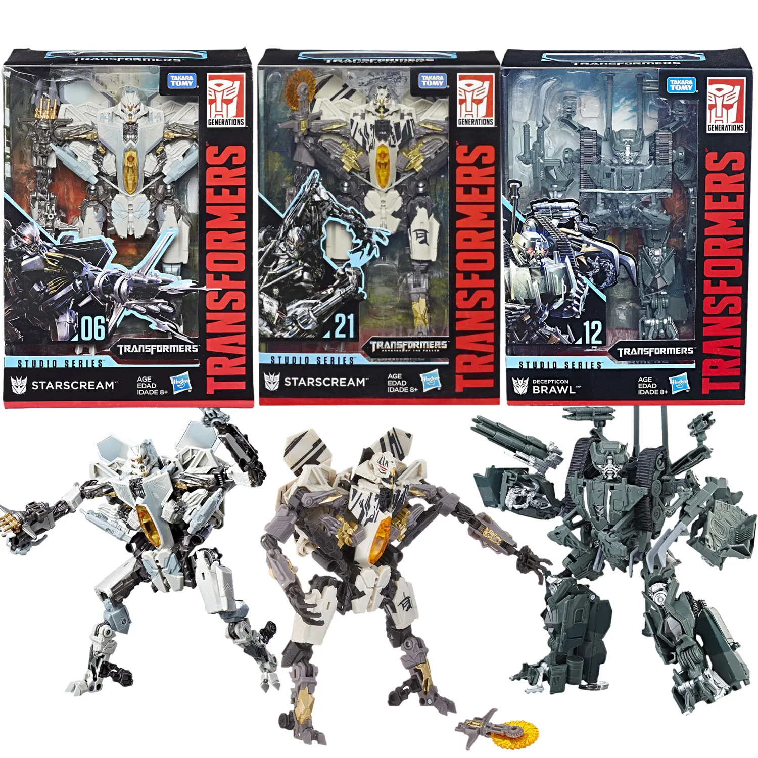Игрушечные Трансформеры Hasbro из сериала Voyager Class, фильмы SS06 SS21 starcry SS12 Brawl, экшн-фигурки, модели, игрушки, подарок для детей
Игрушечные Трансформеры Hasbro из сериала Voyager Class, фильмы SS06 SS21 starcry SS12 Brawl, экшн-фигурки, модели, игрушки, подарок для детей