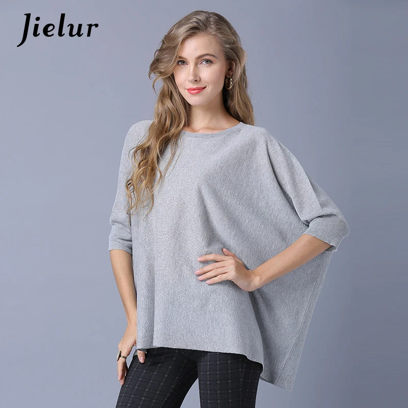 Europe New Summer O-neck Women's T-shirts Batwing Sleeve Pure Color Knitted Female Tees Perspective Loose Sexy Tops
Europe New Summer O-neck Women's T-shirts Batwing Sleeve Pure Color Knitted Female Tees Perspective Loose Sexy Tops