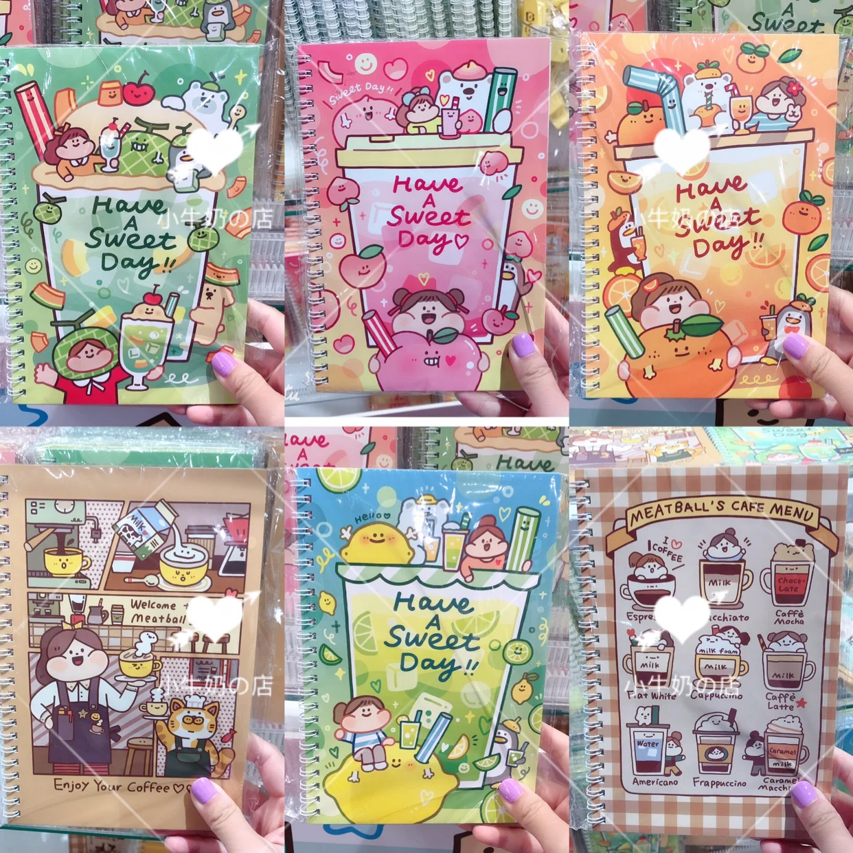 MEATBALL Meat Ball Series Coil Notebook Sub-stationery Notepad Single Color Inner Page Cartoon Pattern
MEATBALL Meat Ball Series Coil Notebook Sub-stationery Notepad Single Color Inner Page Cartoon Pattern