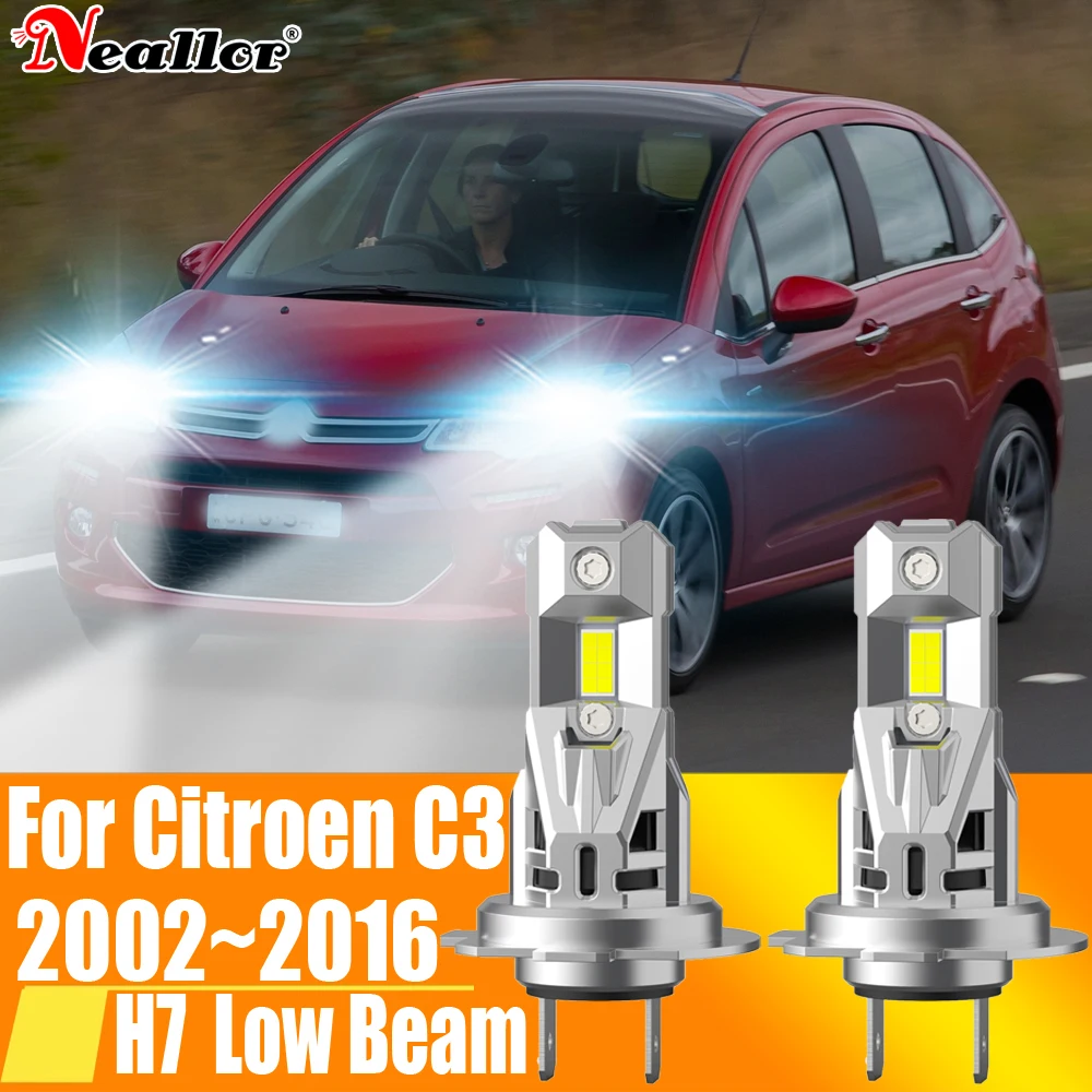 2 шт., Автомобильные светодиодные лампы H7 Canbus H18 6000K 12 В 55 Вт для Citroen C3 2002 ~ 2016
2 шт., Автомобильные светодиодные лампы H7 Canbus H18 6000K 12 В 55 Вт для Citroen C3 2002 ~ 2016