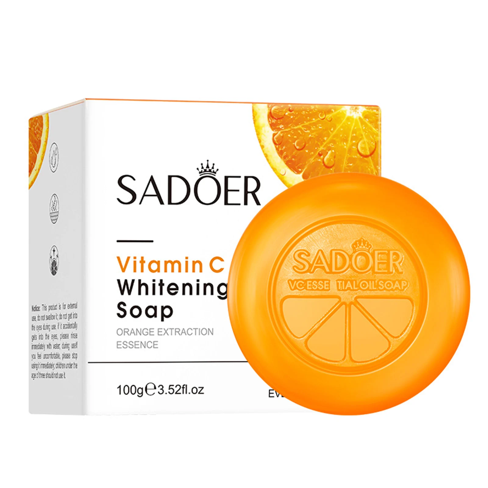 Handmade Vitamin C Soap Deep Cleansing Skin Moisturizing Soap n Women Shower Repairing Skin
Handmade Vitamin C Soap Deep Cleansing Skin Moisturizing Soap n Women Shower Repairing Skin