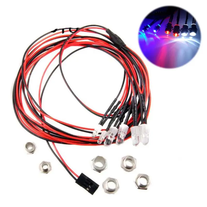 Durable Model Truck LED Car Lights Lighting Kits Accessory Easy Assembly Modified Kits Fit for 1:10 Crawler Car
Durable Model Truck LED Car Lights Lighting Kits Accessory Easy Assembly Modified Kits Fit for 1:10 Crawler Car