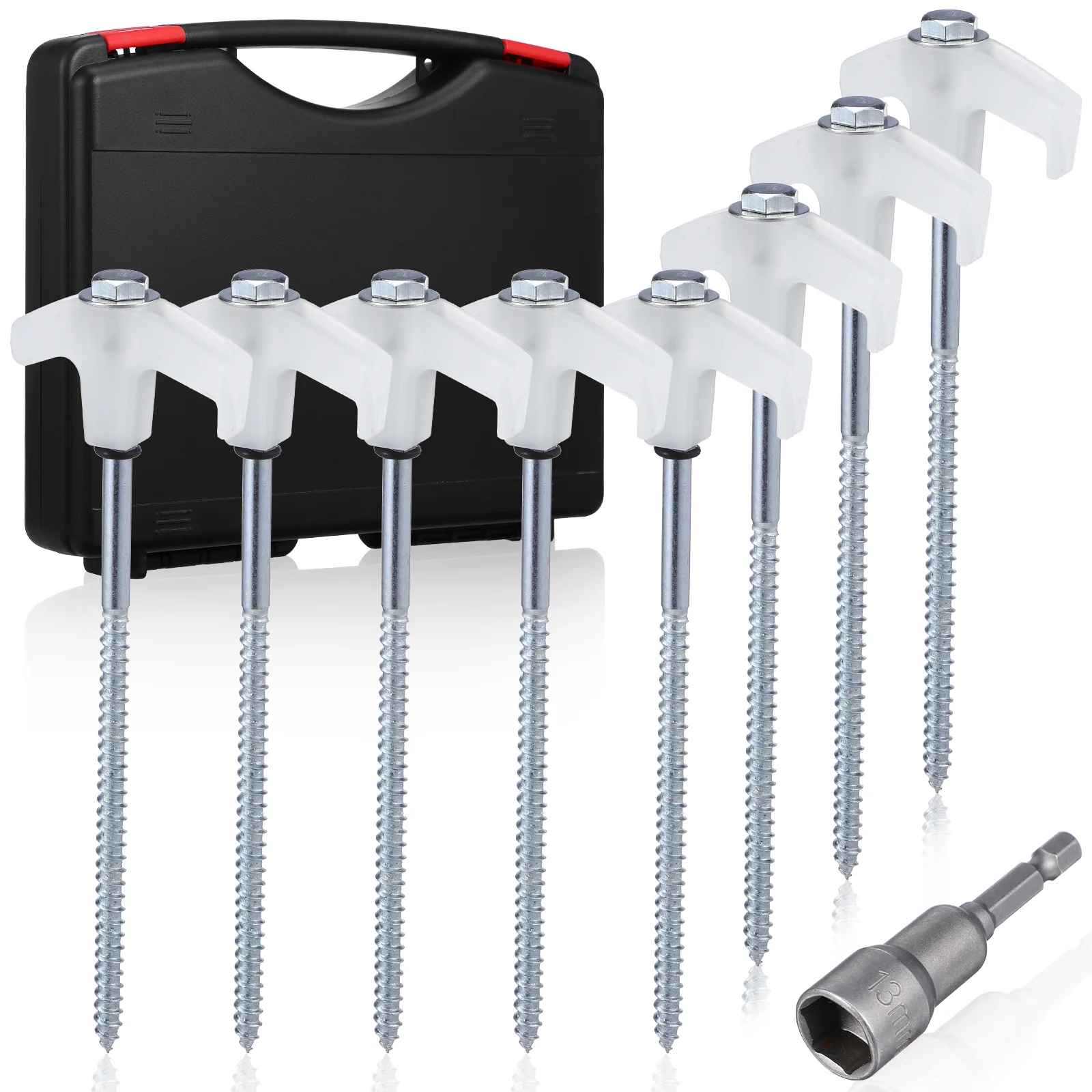 Outdoor Tent Nail Tent Pegs Heavy Duty Steel Tent Stakes For Camping Canopy Awning Tent Camping Ground Nails Camp Nails
Outdoor Tent Nail Tent Pegs Heavy Duty Steel Tent Stakes For Camping Canopy Awning Tent Camping Ground Nails Camp Nails