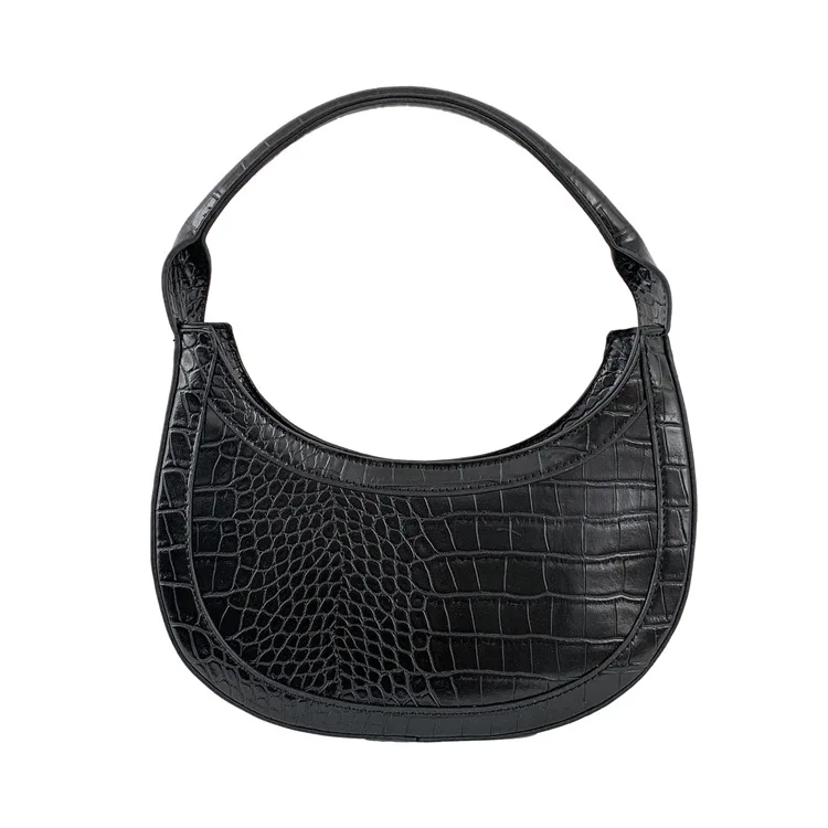 Noes Logo Luxury Brand Crocodile Handbag High-grade Pillow Bag Fashion PU Style Hand Carrying Crescent Bag Female
Noes Logo Luxury Brand Crocodile Handbag High-grade Pillow Bag Fashion PU Style Hand Carrying Crescent Bag Female