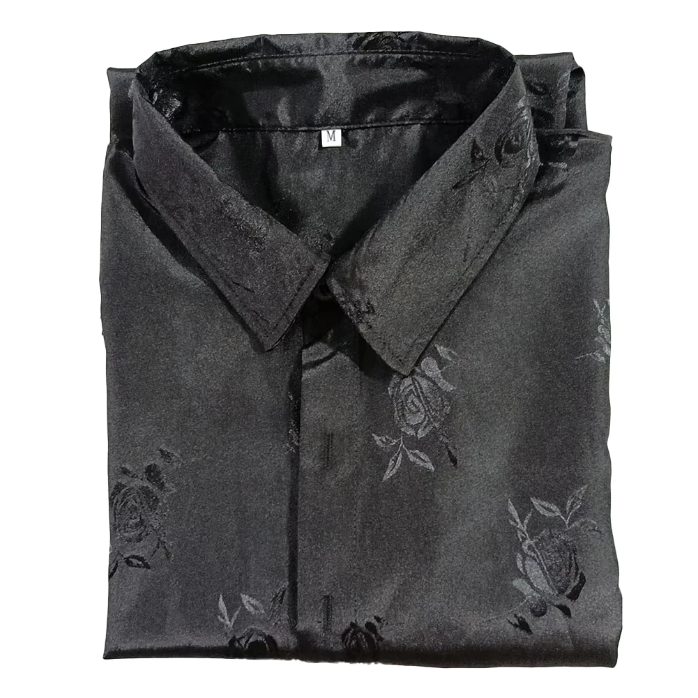 Streetwear Shirt Rose Satin Shirts Slight Stretch Button Summer Casual Daily For Vacation Holiday Comfy Fashion
Streetwear Shirt Rose Satin Shirts Slight Stretch Button Summer Casual Daily For Vacation Holiday Comfy Fashion