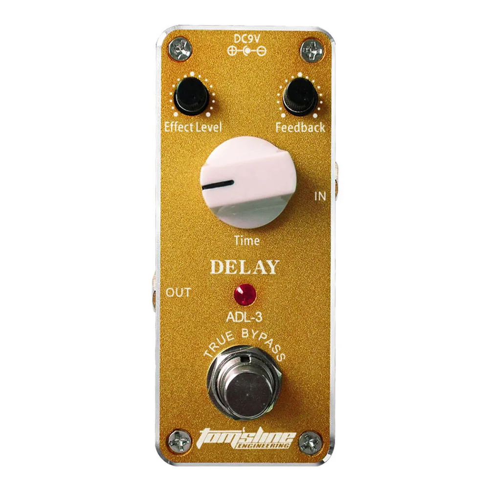 Aroma ADL-3 Guitar Effect Pedal Digital Delay Pedal Aluminum Alloy Housing True Bypass Guitar Accessories
Aroma ADL-3 Guitar Effect Pedal Digital Delay Pedal Aluminum Alloy Housing True Bypass Guitar Accessories