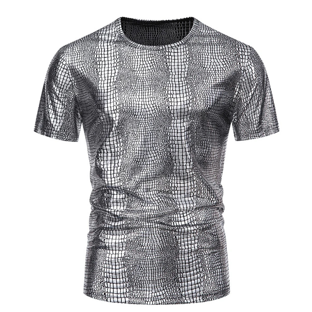 Comfy Fashion Top Mens Regular Round Neck Shiny Short Sleeve Slim T-Shirt Tops 1pc Blouse Comfortable Dancing Mens
Comfy Fashion Top Mens Regular Round Neck Shiny Short Sleeve Slim T-Shirt Tops 1pc Blouse Comfortable Dancing Mens