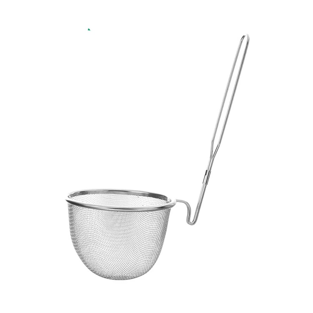 

Stainless Steel Funnel Shabu Shabu Hotpot Can Hang Strainer Kitchen Fishing Noodles Cooking Powder Funnel Hotpot Funnel