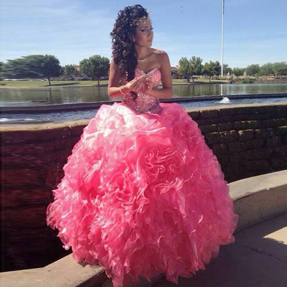 ANGELSBRIDE Саудовская Аравия платья Quinceanera из органзы с бисером кристаллы Дубай Африканское Платье На Шнуровке Для 15 лет милые платья 16
ANGELSBRIDE Саудовская Аравия платья Quinceanera из органзы с бисером кристаллы Дубай Африканское Платье На Шнуровке Для 15 лет милые платья 16