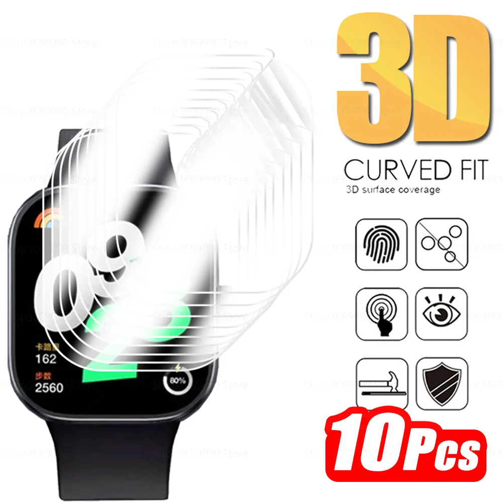 Изогнутая мягкая Гидрогелевая пленка 9999D для Xiaomi Redmi Watch 4, защита экрана Redmy Watch 4, 6,71 дюйма, пленка для экрана часов, не стекло, 10 шт.
Изогнутая мягкая Гидрогелевая пленка 9999D для Xiaomi Redmi Watch 4, защита экрана Redmy Watch 4, 6,71 дюйма, пленка для экрана часов, не стекло, 10 шт.